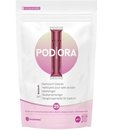 [1436584] Nettoyant sanitaire InnuScience PodOra sachet 25 pièces