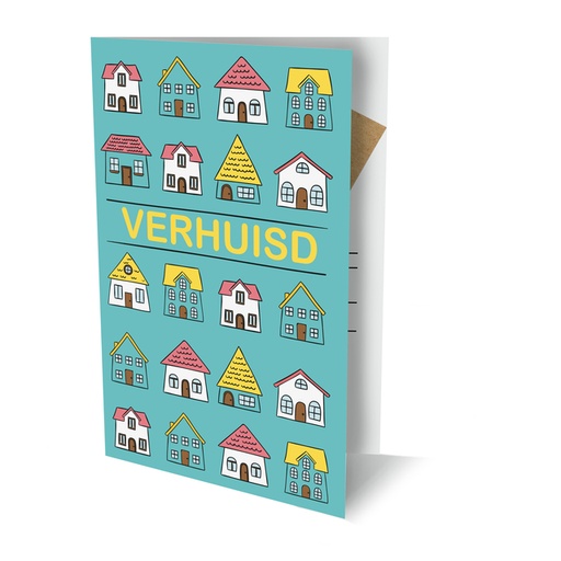 [1436622] Carte "Verhuisd" 1 PK 849 Interstat (NL)