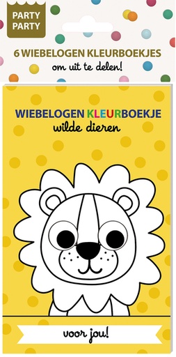 [1436632] Animaux sauvages Party Party 6 Yeux mobiles KB Interstat