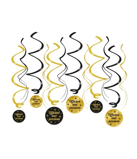 [1436759] Spirale Classy Party Swirls "Pensioen"