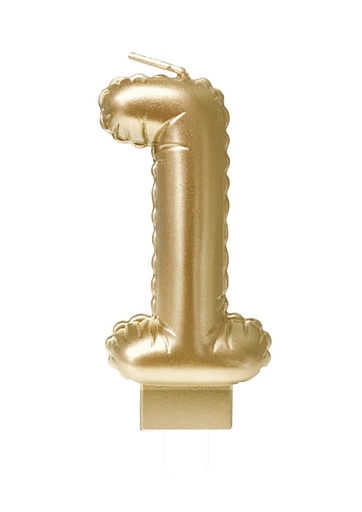 [1436760] Ballon Candle Foil or 1
