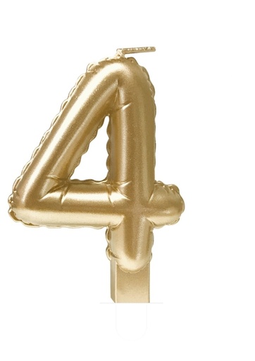 [1436768] Ballon Candle Foil or 4