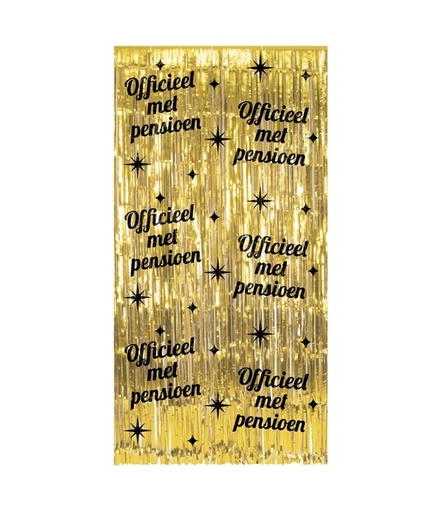 [1436770] Rideau Party Curtain "Pensioen"