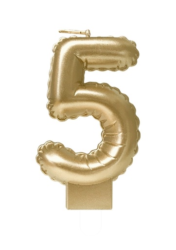 [1436780] Ballon Candle Foil or 5