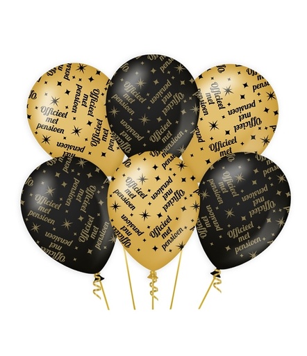 [1436786] Ballons Classy Party "Pensioen"