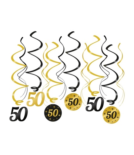 [1436787] Spirale Classy Party Swirls "50"