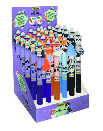 [1436816] Stylo gel Online MagiXX Fun Charm 0,7mm assorti