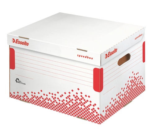 [1430971] Conteneur Esselte Speedbox 392x301x334mm blanc