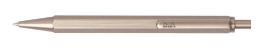 [1437055] Stylo bille Rhodia scRipt Medium bois de rose