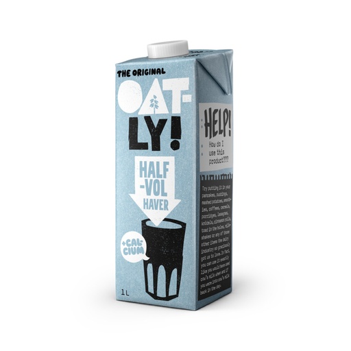[1437076] Boisson à l'avoine Oatly demi-écrémé 1 litre