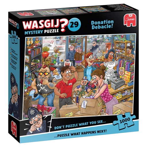 [1437080] Puzzle Wasgij Mystery 29 Donation Debacle! 1000 pièces