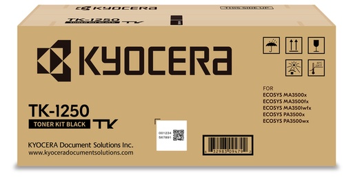 [1437111] Toner Kyocera TK-1250 noir