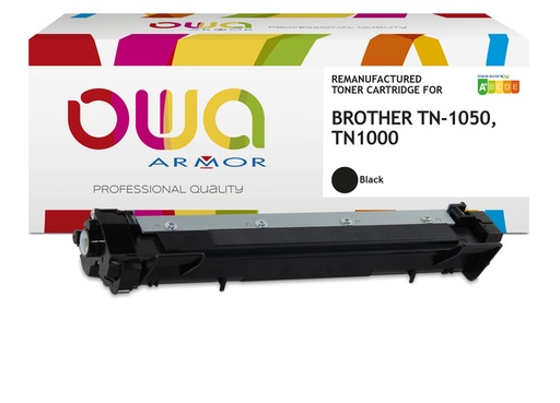 [1437139] Cartouche toner OWA alternative pour Brother TN-1050 jumbo noir