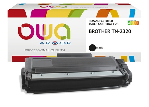 [1437140] Cartouche toner OWA alternative pour Brother TN-2320 jumbo noir