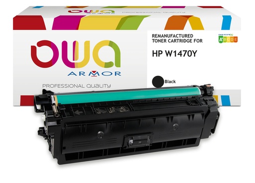 [1437142] Cartouche toner OWA alternative pour HP W1470Y noir HC