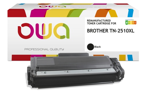 [1437143] Cartouche toner OWA alternative pour Brother TN-2510XL noir