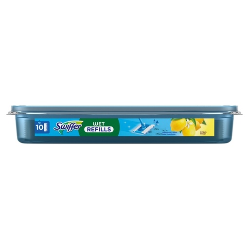 [1437144] Lingette sol imprégnée Swiffer Wet Citrus 10 pièces