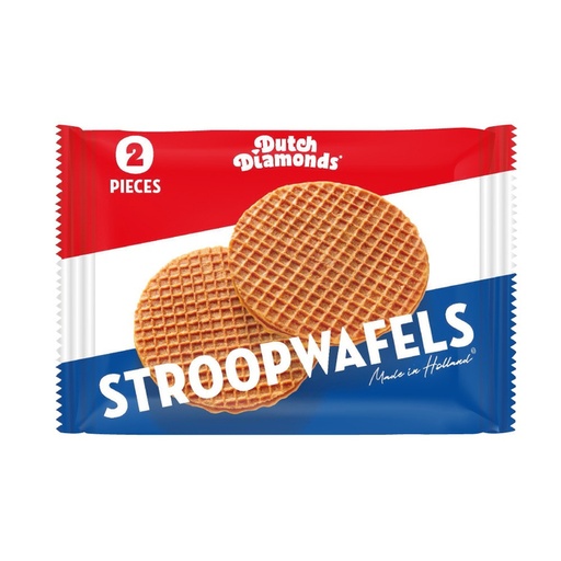 [1437157] Stroopwafels Dutch Diamonds duopack 80g