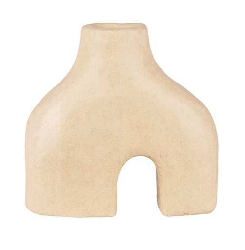 [1437172] Objet à décorer Décopatch vase double pied 19x7x18cm