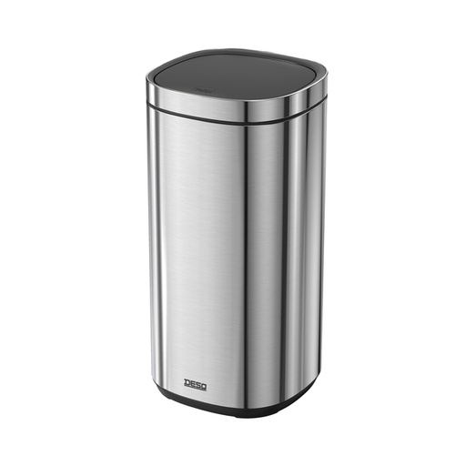 [1437562] Afvalbak Desq Touch 30 liter RVS zilver