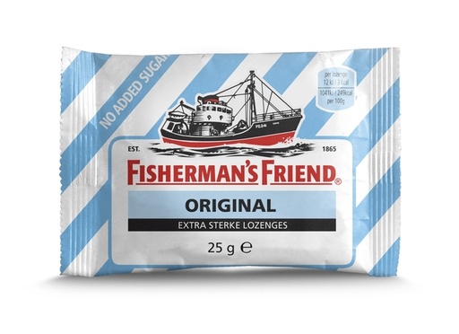 [1437569] Pastille pour la gorge Fisherman's Friend original extra fort sachet 25g