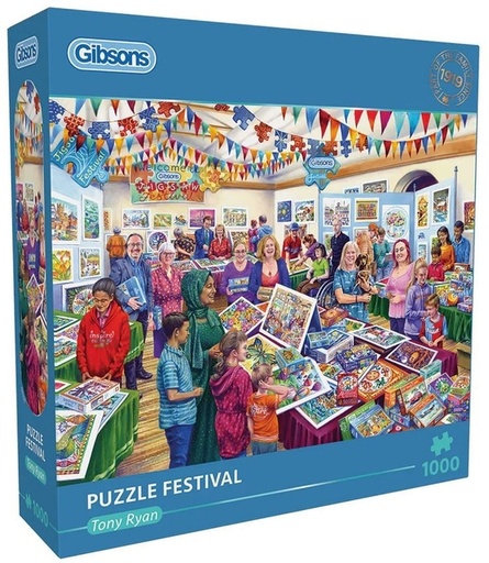 [1437583] Puzzle Gibsons Puzzle Festival. * 1000 pièces.