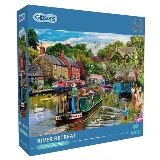 [1437589] Puzzel Gibsons River Retreat 1000 stukjes