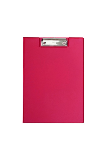 [1437890] Porte-bloc à rabat MAUL A4 portrait PVC avec boucle stylo rouge