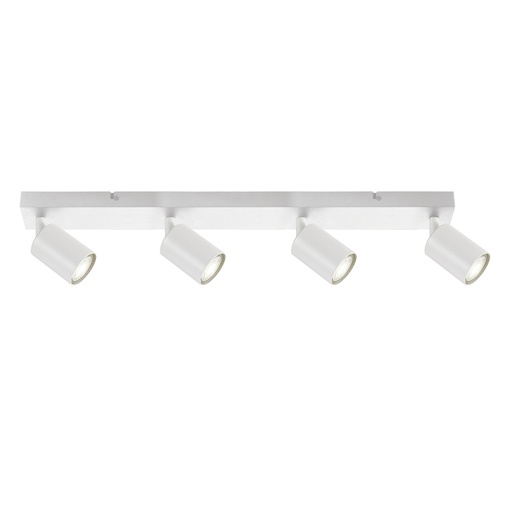 [1438148] Spot plafonnier Integral Siena 4 spots IP20 GU10 blanc