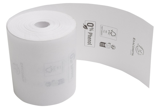 [1438151] Bobine Exacompta 80mmx76m mandrin Ø12mm thermique sans phénol