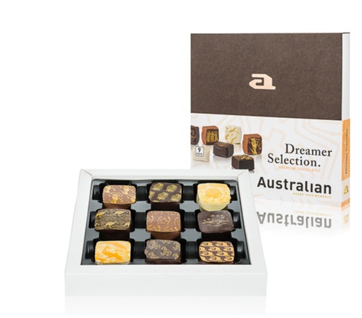 [1438162] Chocolat Australian Dreamer Selection boîte de 9 pièces