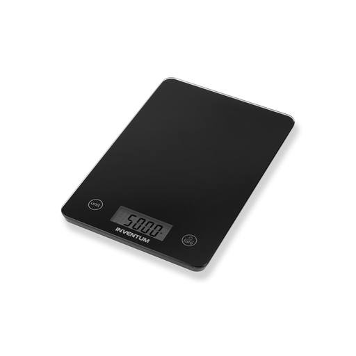 [1436100] Keukenweegschaal Inventum tot 5 kilogram zwart