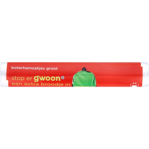 [1436142] Sachet pour sandwich G'woon 80 pièces