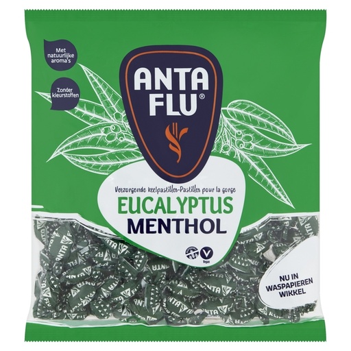 [1436152] Keelpastilles Anta Flu eucalyptus zak 1 kilogram