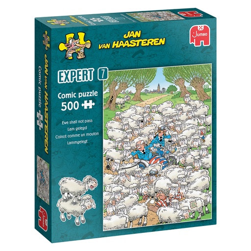 [1436162] Puzzle JvH Expert 7 Coincé comme un mouton 500 pièces