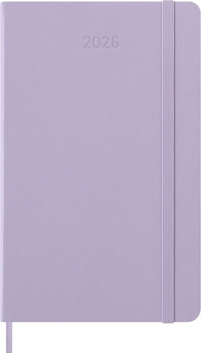 [1436238] Agenda 2026 Moleskine 12M Planner Daily 1 jour/1 page Large CR pastel lilas