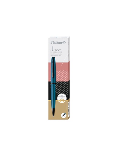 [1436438] Stylo bille Pelikan Jazz Noble Elegance K36 Medium Aquamarine