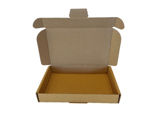 [1436452] Brievenbusbox IEZZY A4 360x255x26mm karton bruin