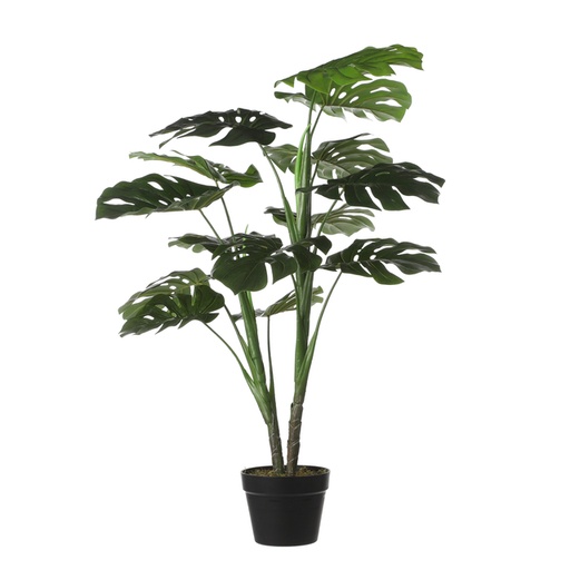 [1433011] Plante artificielle Mica Monstera Pot plastique 100x70cm