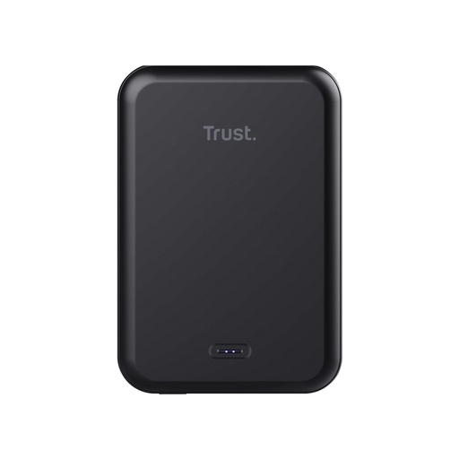 [1433471] Powerbank Trust Magnetic sans fil 5000MAH noir