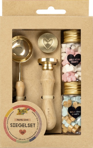 [1435602] Kit Cachets de cire Folia Pastel Love