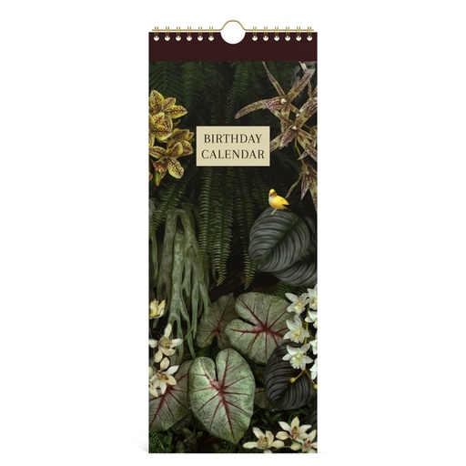 [1436931] Verjaardagskalender Lannoo 130x325 Botanic