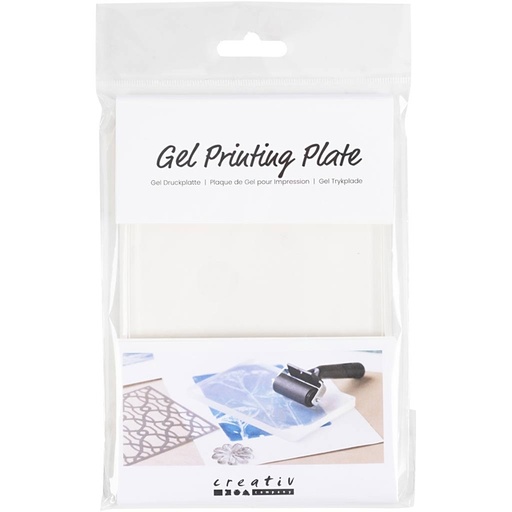 [1438003] Gel drukplaat Creativ Company 12.7x17.8x1cm
