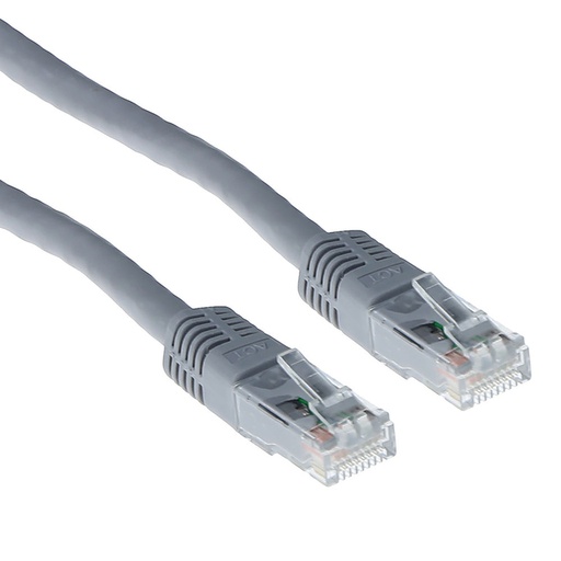 [1438272] Câble ACT U/UTP CAT6 câble patch RJ45 Gris 3m