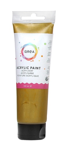 [1437188] Peinture acrylique Qrea 120ml or