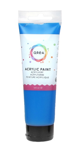 [1437192] Acrylverf Qrea 120 ml primair blauw