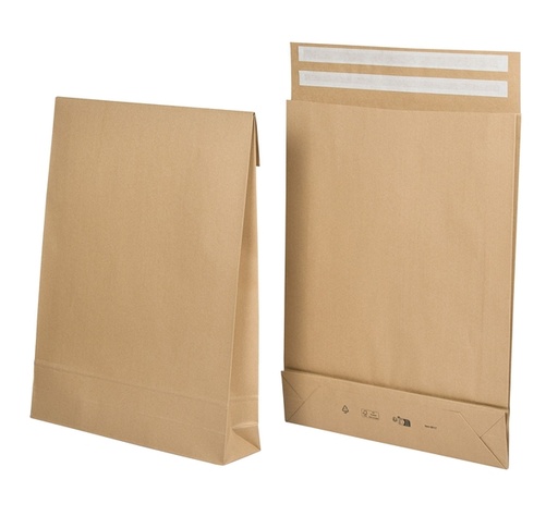 [1438233] Enveloppe E-Commerce IEZZY 162x229x40+86mm avec fermeture retour brun 250 pièces