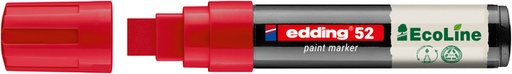 [1438379] Marqueur peinture edding 52 EcoLine à base d'eau 4-15mm rouge