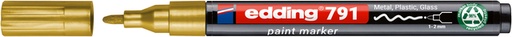 [1438381] Marqueur peinture edding 791 à base d'alcool 1-2mm or