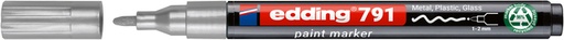 [1438391] Marqueur peinture edding 791 à base d'alcool 1-2mm argent